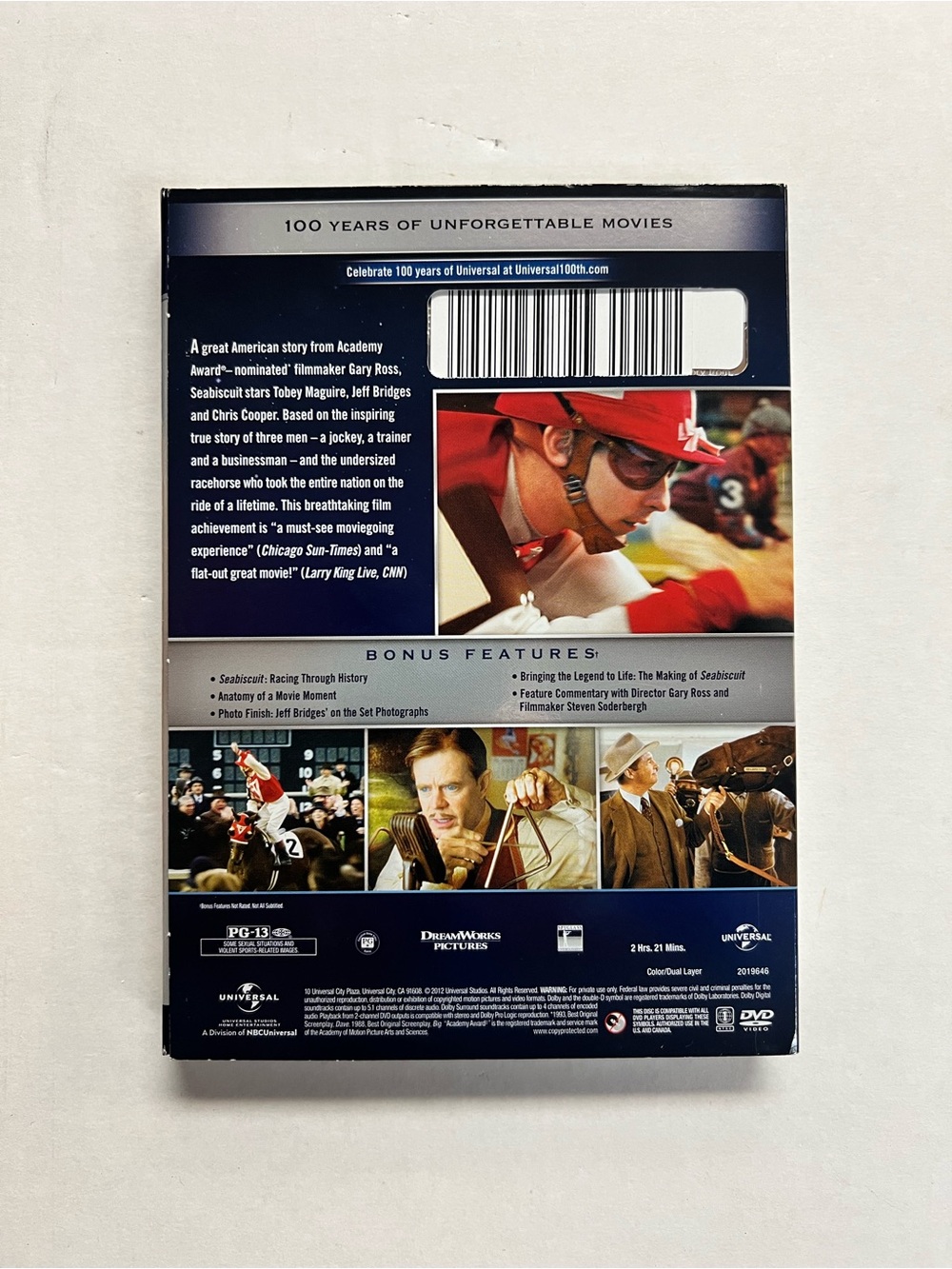 Seabiscuit DVD - Picture 2 of 4